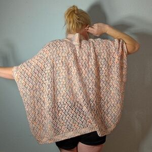 Anthropologie Multicolor Oversized Sweater